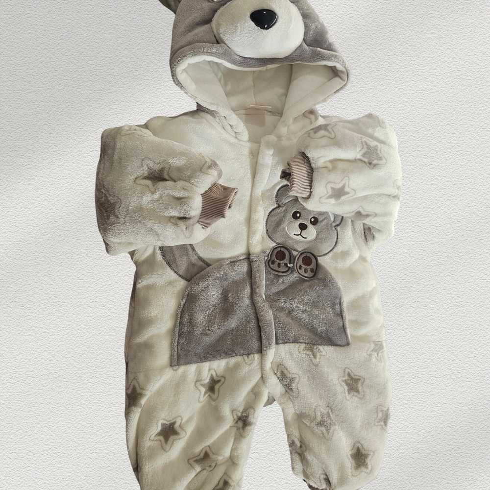 Adorable Bear-Themed Baby Onesie